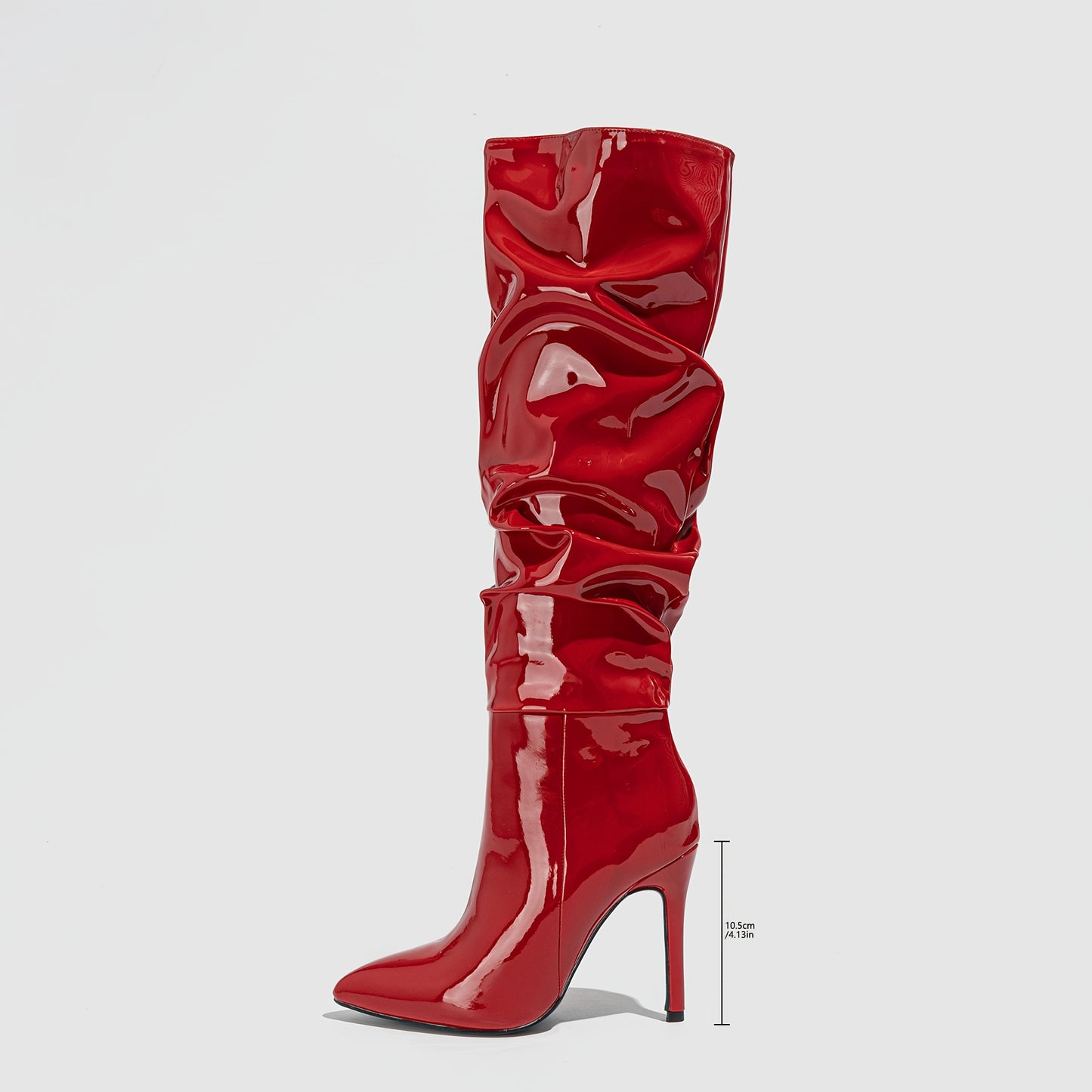 Aura Glossy Statement Boots