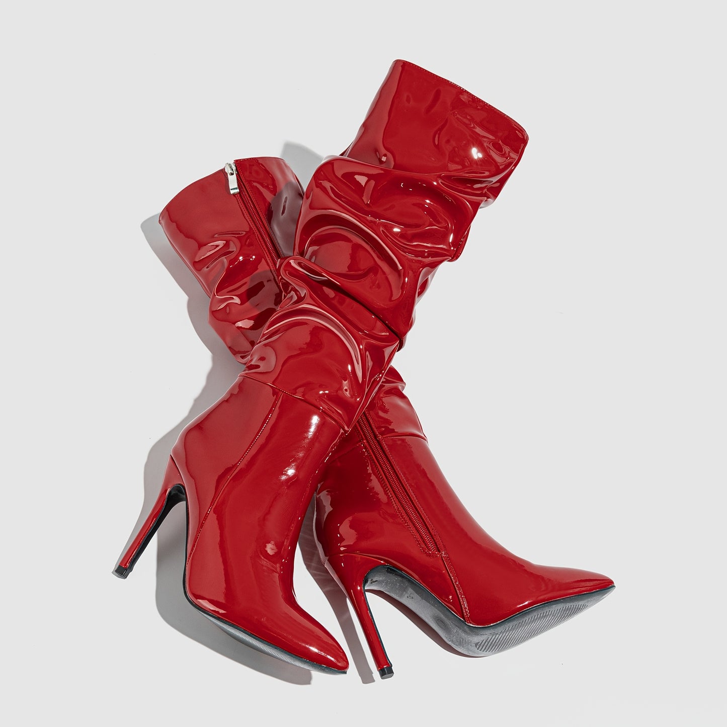 Aura Glossy Statement Boots