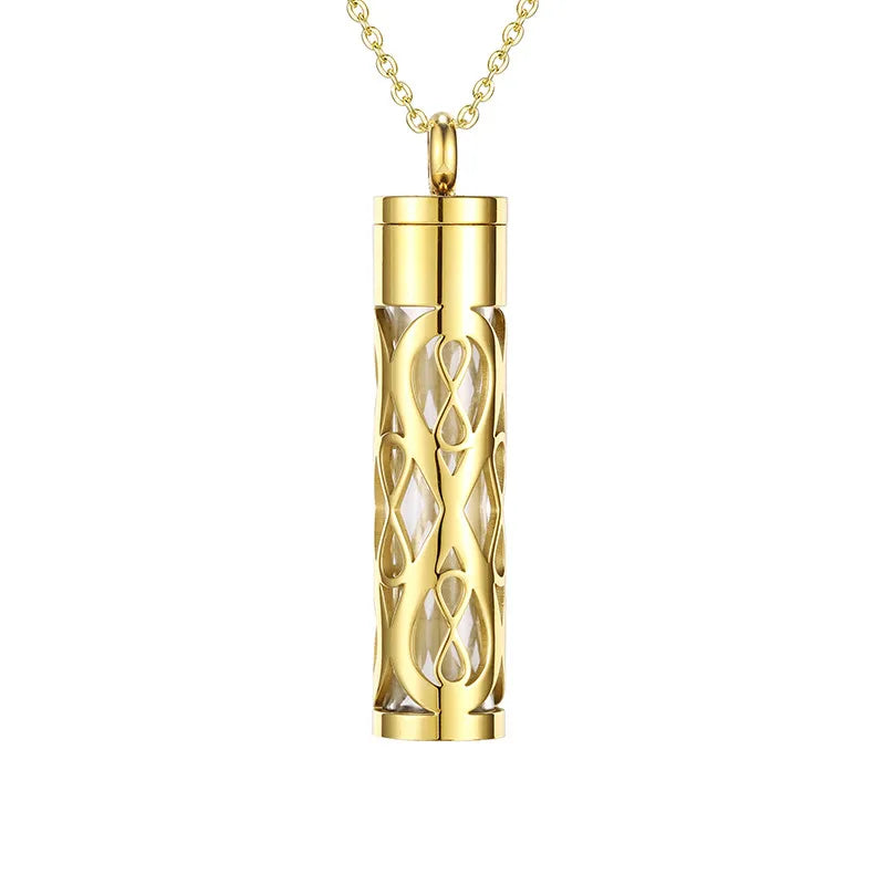 Essence Cylinder Aromatherapy Necklace