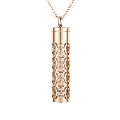 Essence Cylinder Aromatherapy Necklace