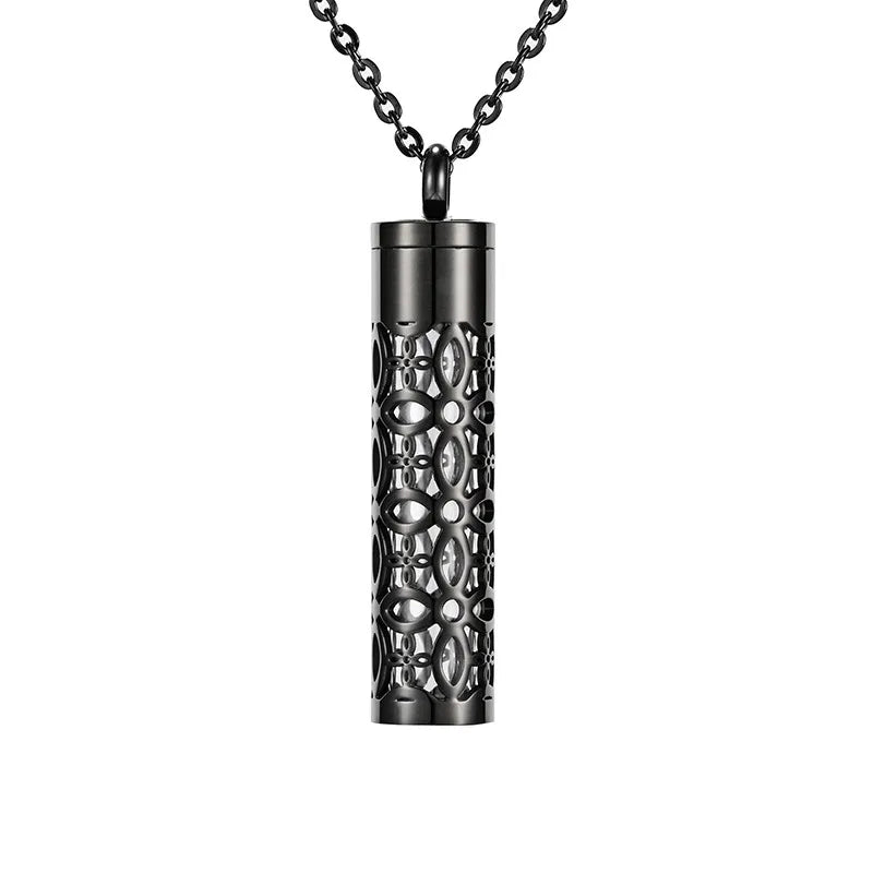 Essence Cylinder Aromatherapy Necklace