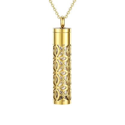 Essence Cylinder Aromatherapy Necklace