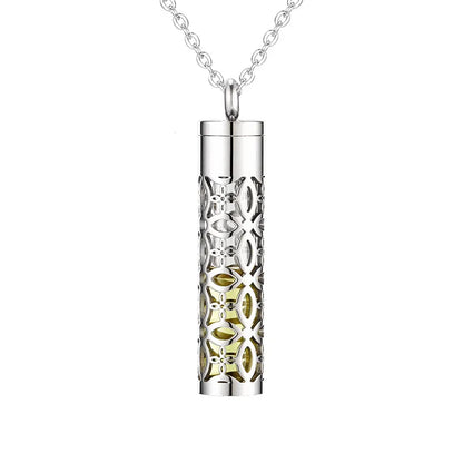 Essence Cylinder Aromatherapy Necklace