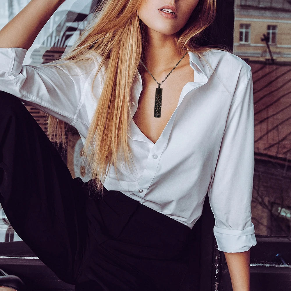 Essence Cylinder Aromatherapy Necklace