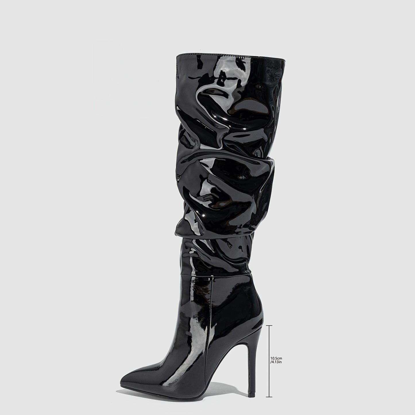 Aura Glossy Statement Boots