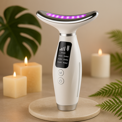 LED Rejuvenating Neck &amp; Face Massager