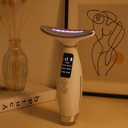 LED Rejuvenating Neck &amp; Face Massager