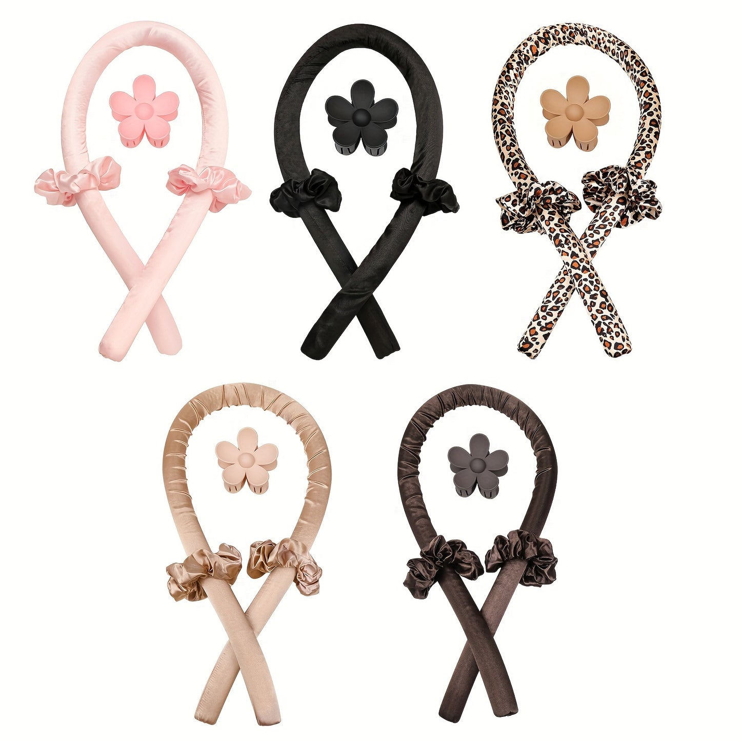 Satin Heatless Curling Set